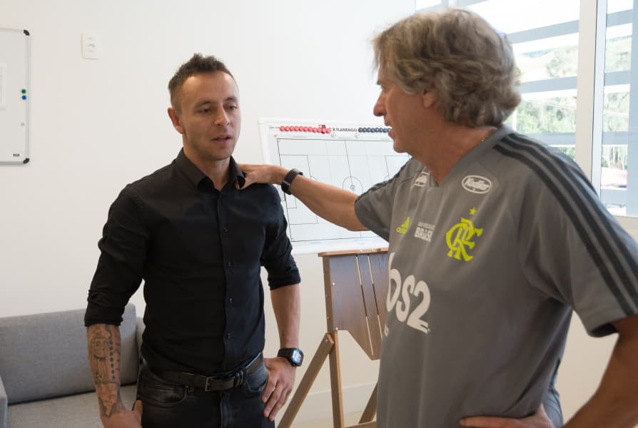 rafinha e jorge jesus