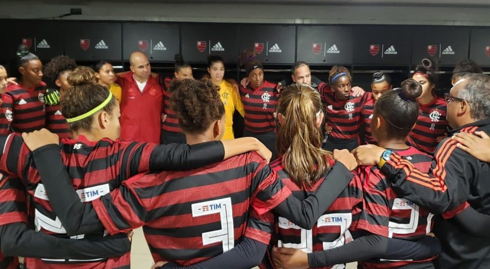 flamengo feminino base estreia