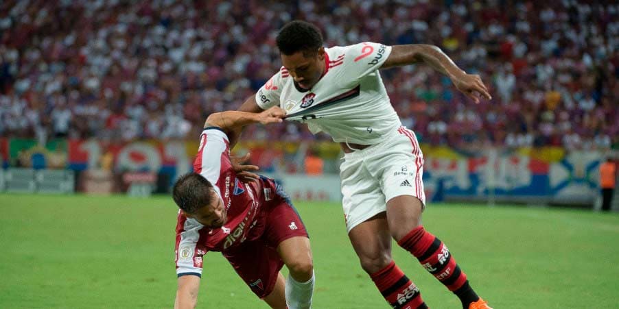 notas flamengo fortaleza