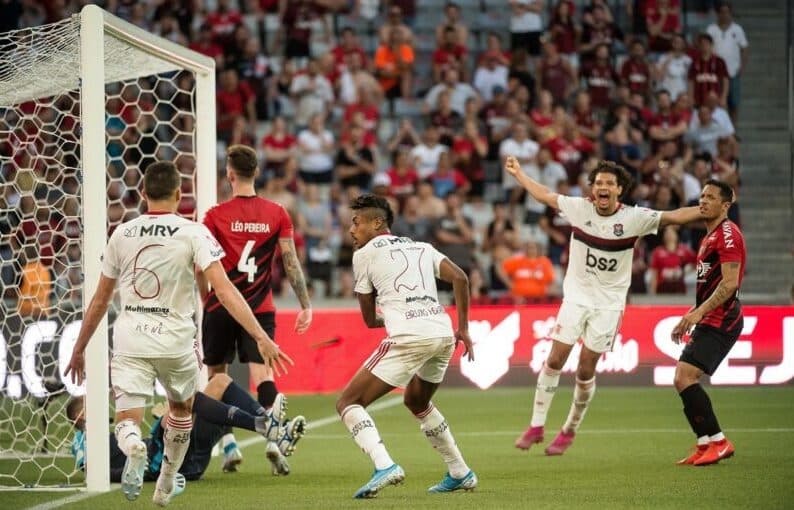 bruno henrique flamengo x athletico pr