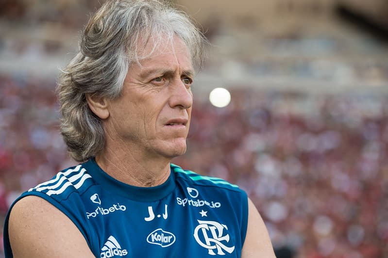 Jorge Jesus nos tempos de Flamengo