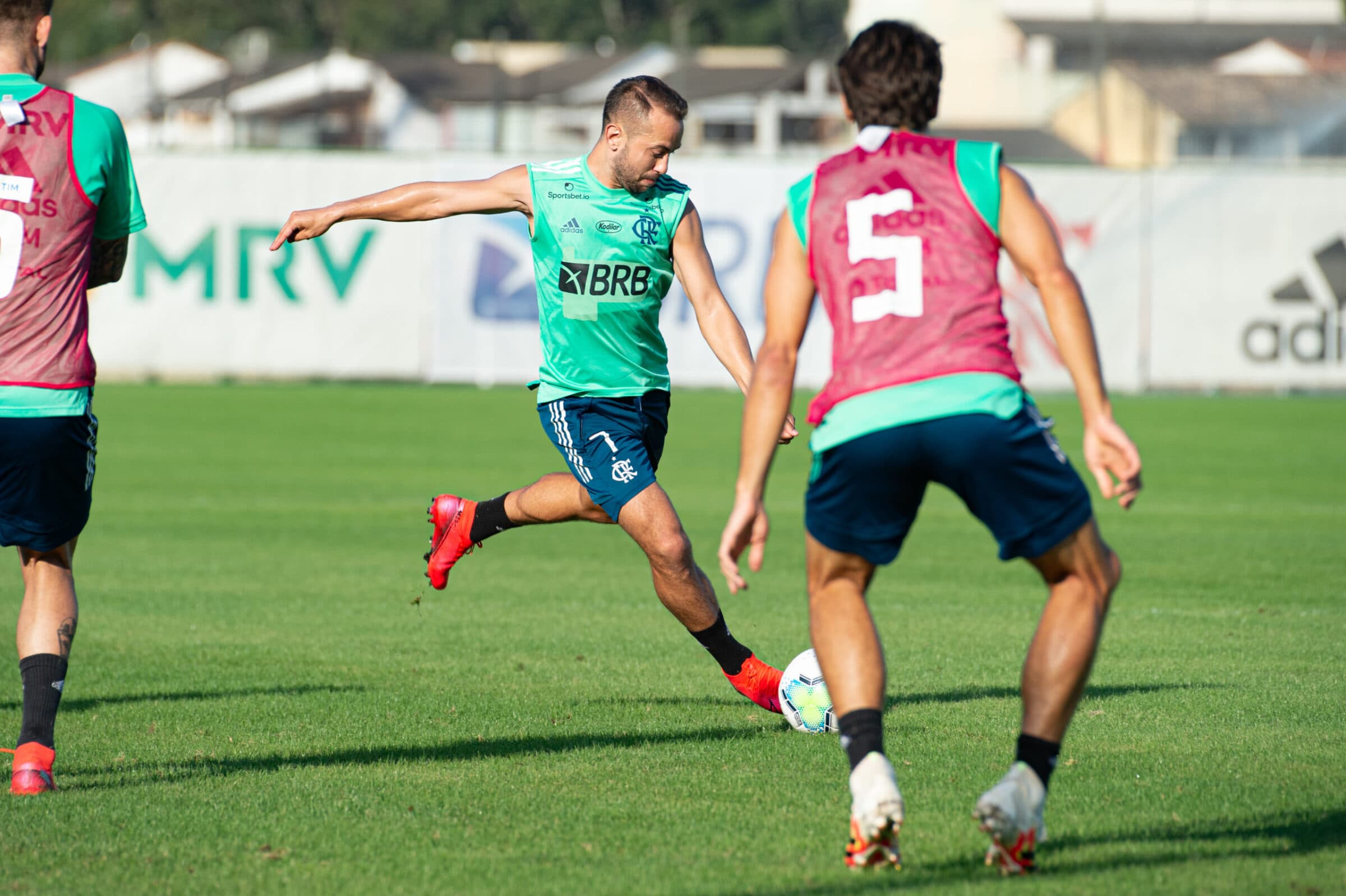 flamengo everton treino