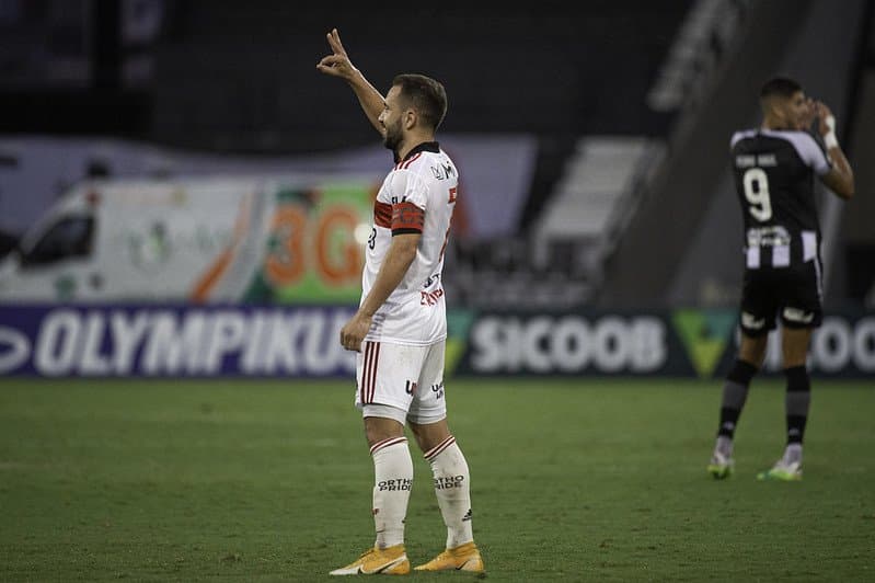 flamengo botafogo everton ribeiro