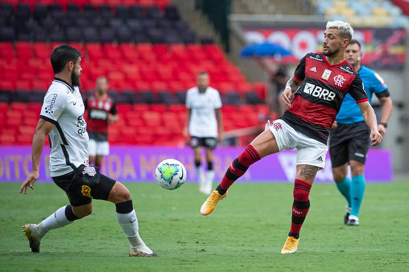 arrascaeta flamengo corinthians
