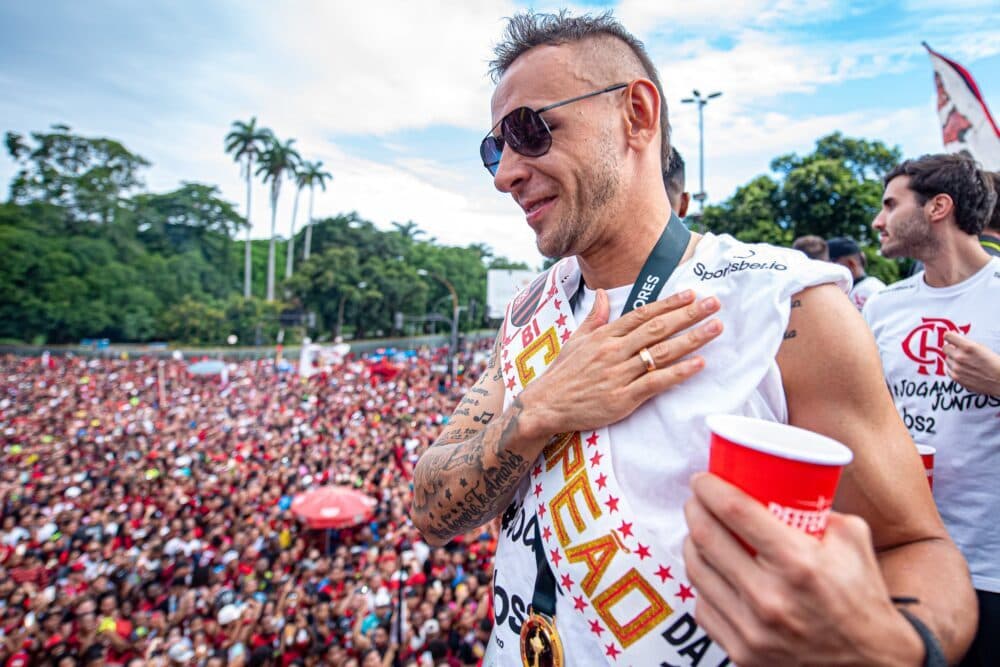 rafinha flamengo festa