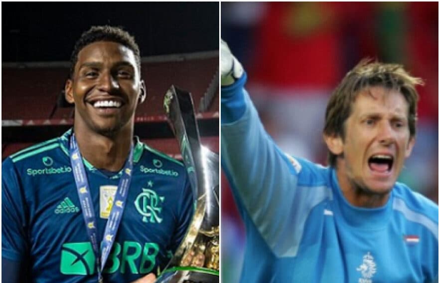 Hugo Souza Flamengo Van der Sar Ajax