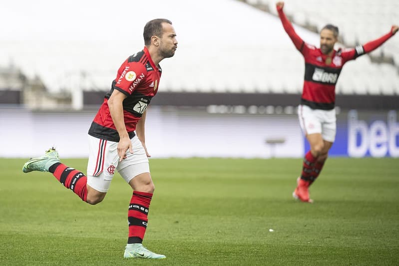 everton ribeiro flamengo x corinthians