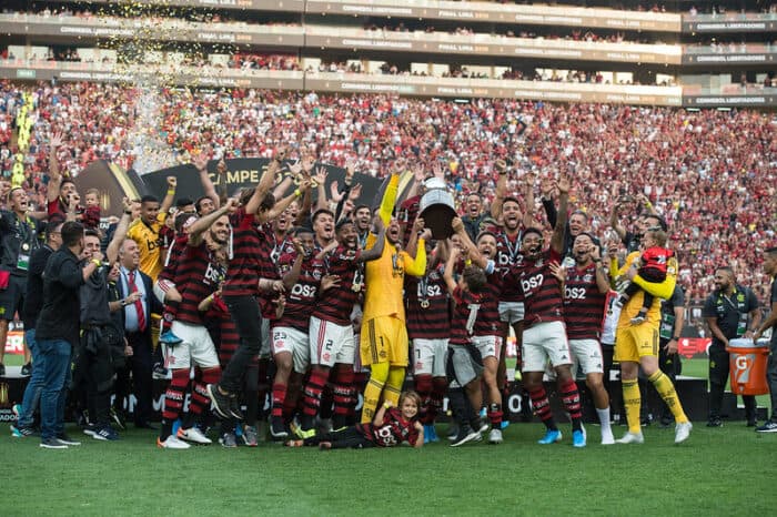 flamengo libertadores palmeiras final montevideu