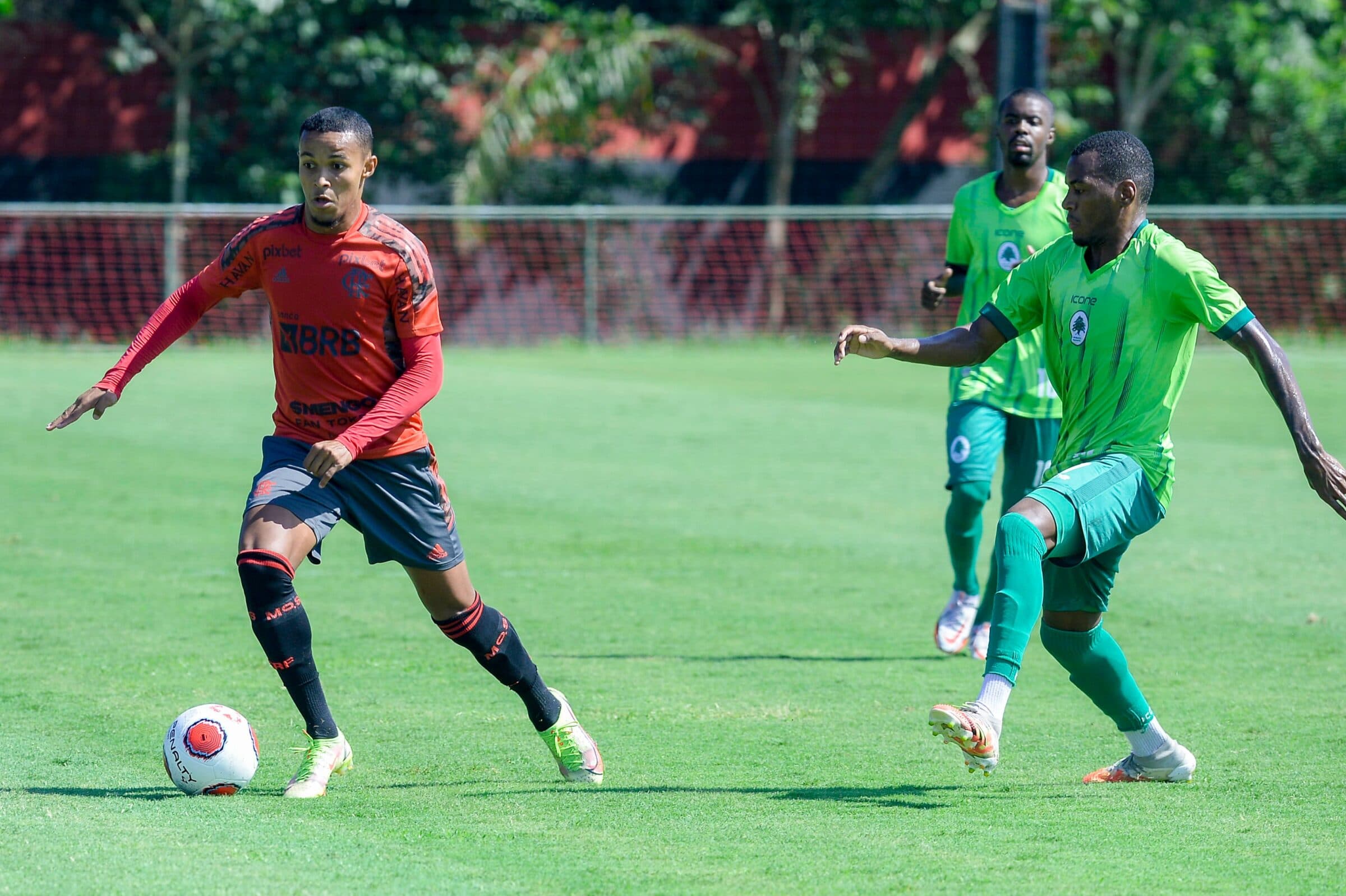 Lazaro Flamengo Jogo-treino Boavista Carioca