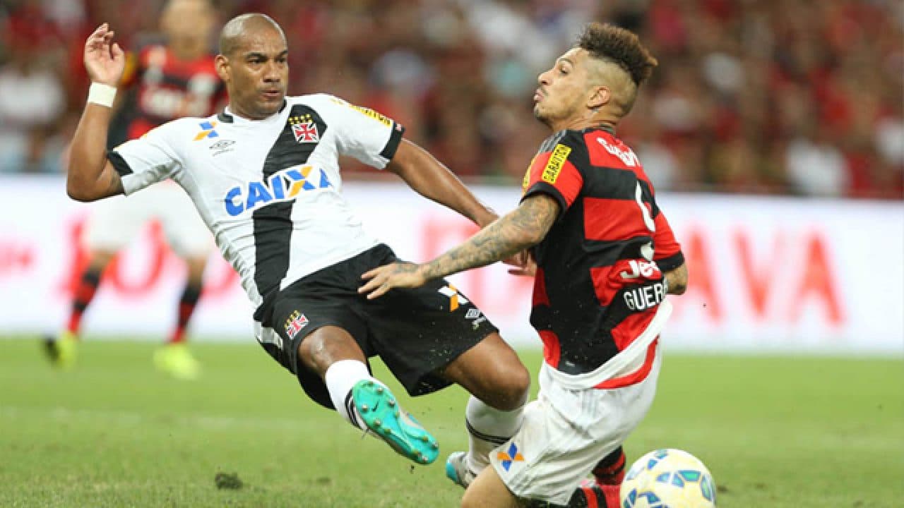 Rodrigo zagueiro Vasco Flamengo