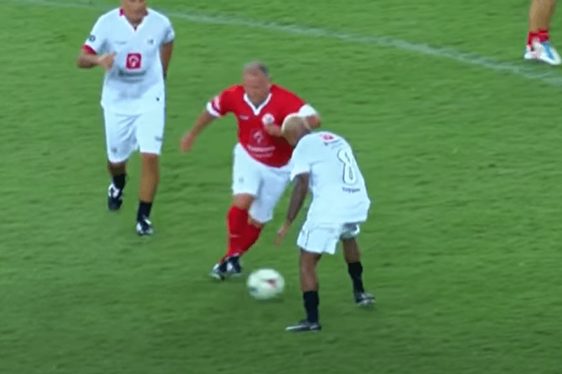 Marinho Zico Flamengo drible