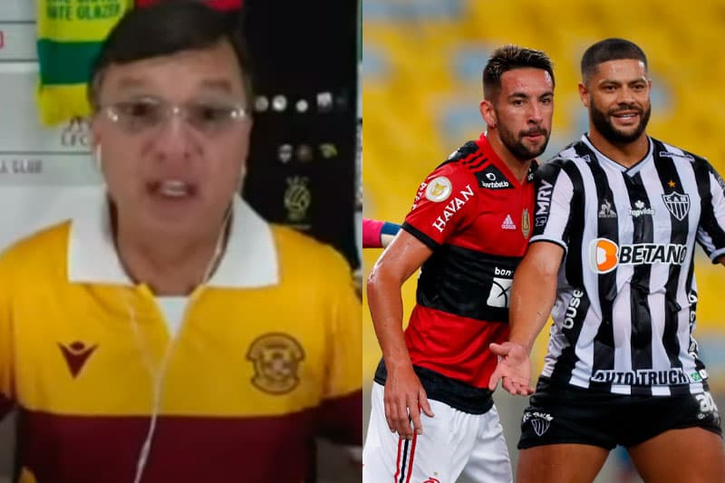 Mauro Cezar Flamengo Atlético-MG Supercopa