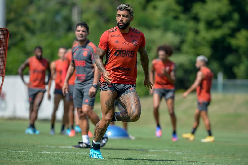 flamengo gabigol treino