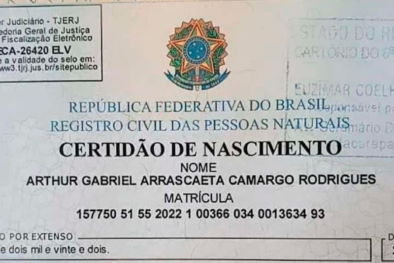 Flamengo torcedor filho nome ídolos Flamengo