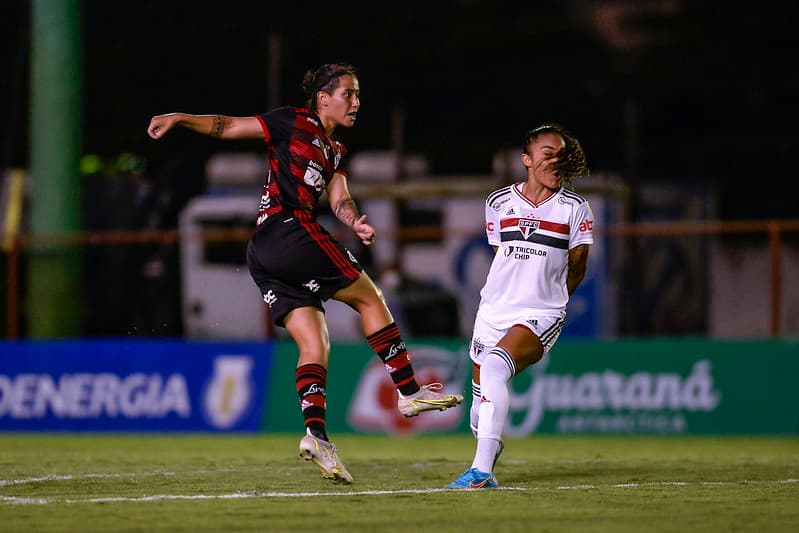 Gica Flamengo São Paulo Brasileiro Feminino 2022