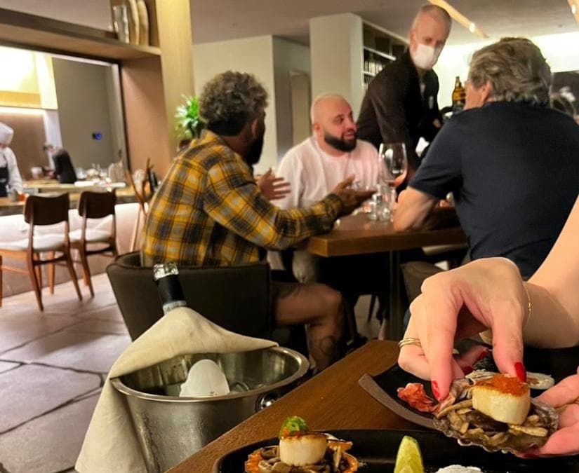 Gabigol Jorge Jesus encontro