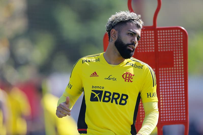 Gabigol treino