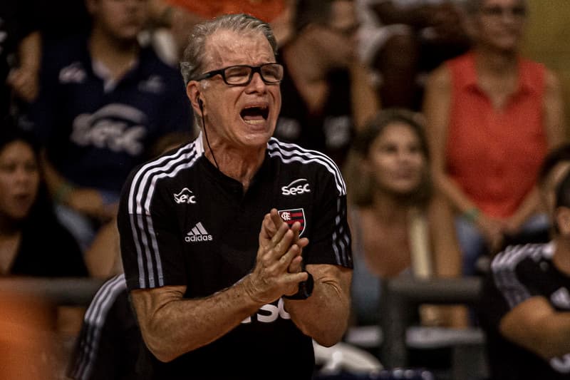 Bernardinho tenta quebrar tabu com o Flamengo na Superliga Feminina