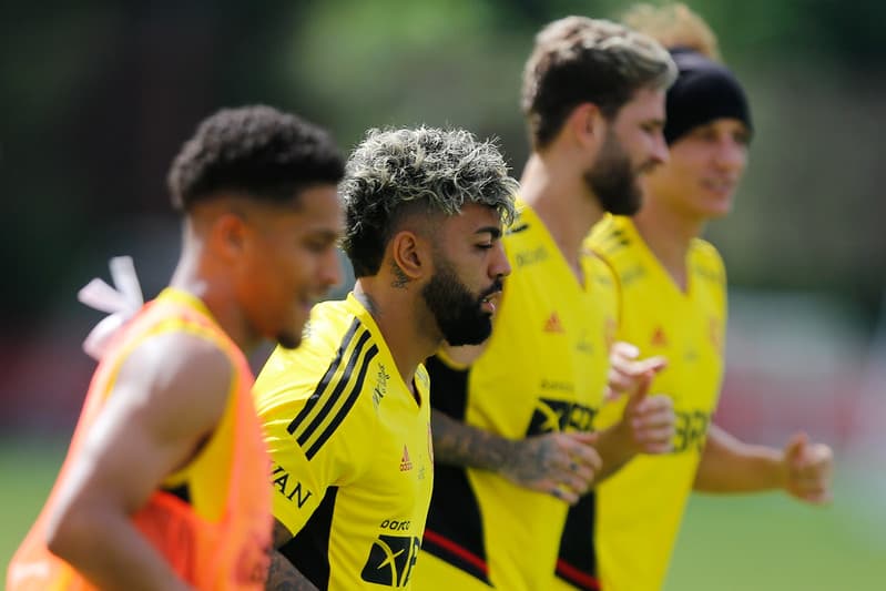 Gabigol treino