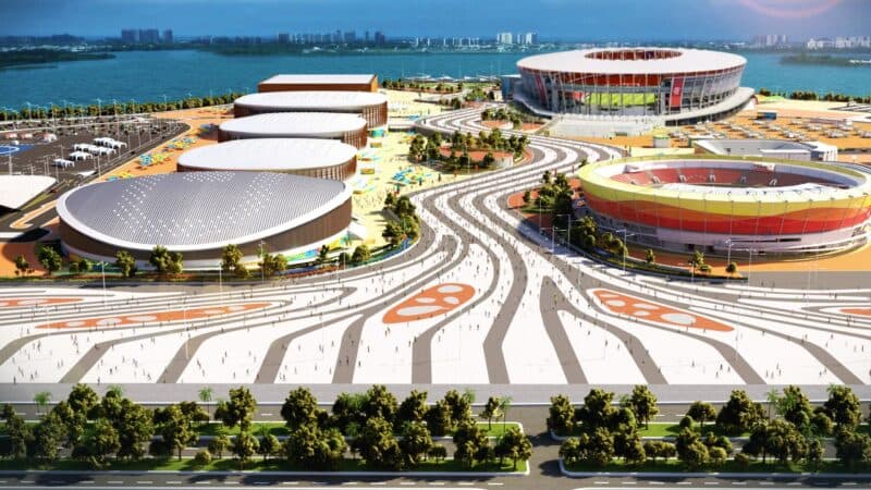 estádio flamengo barra parque olímpico