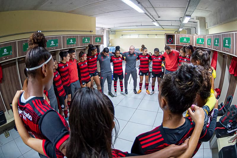 Flamengo São Paulo Brasileiro Feminino base