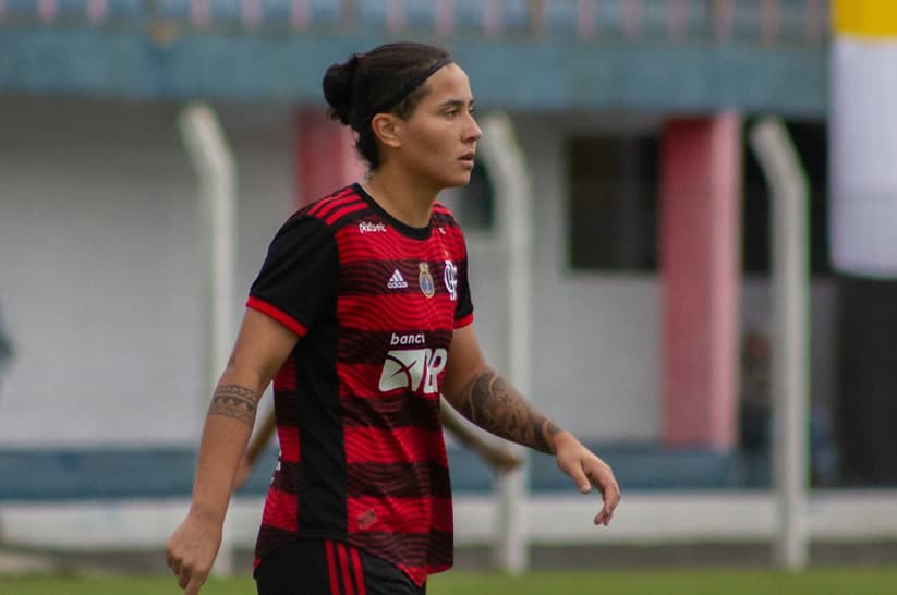 Gica atacante Flamengo futebol feminino