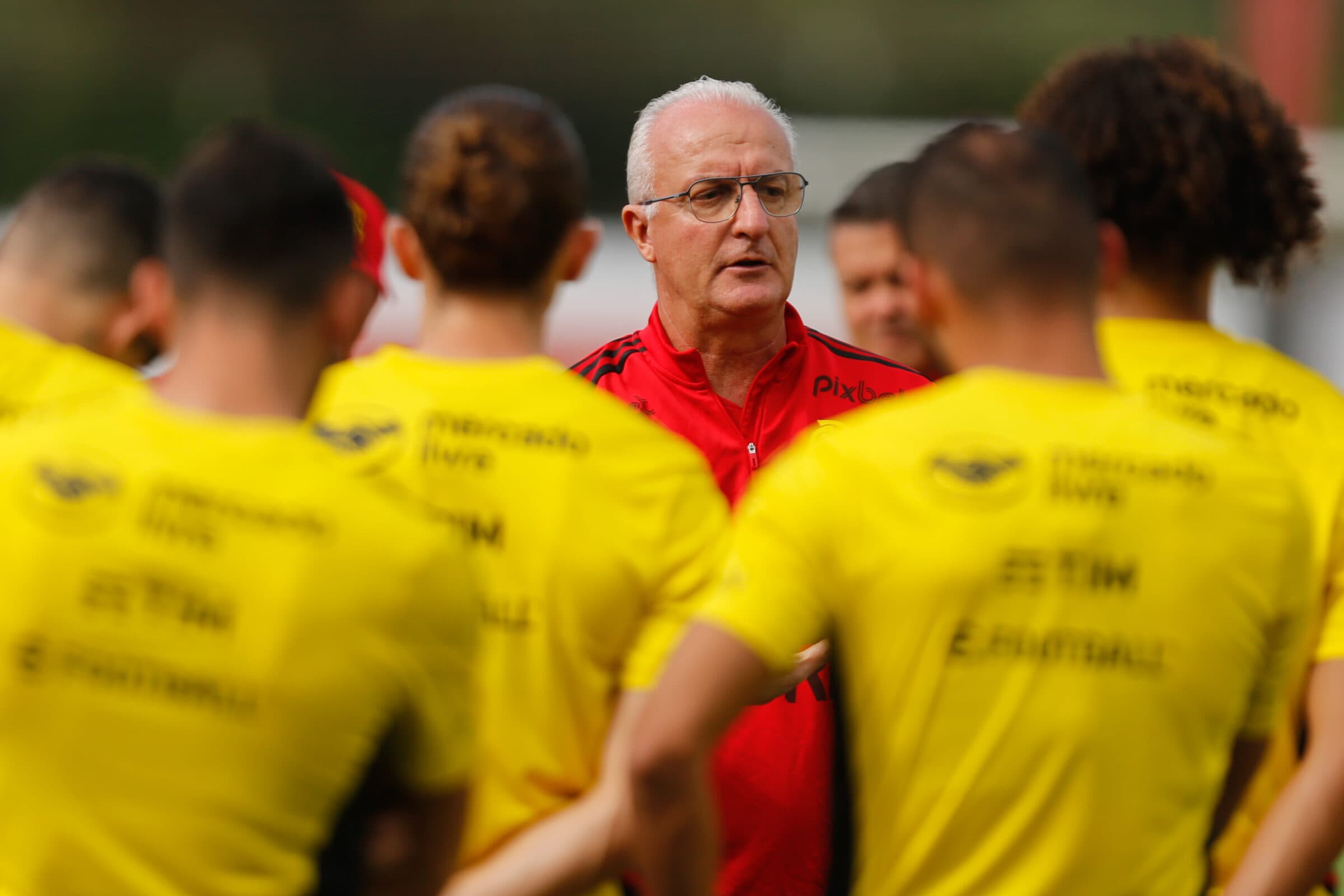 elenco dorival treino flamengo