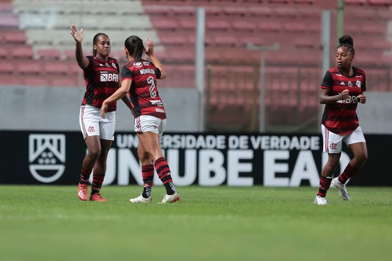 flamengo vence atlético-mg feminino brasileirão Maria Alves