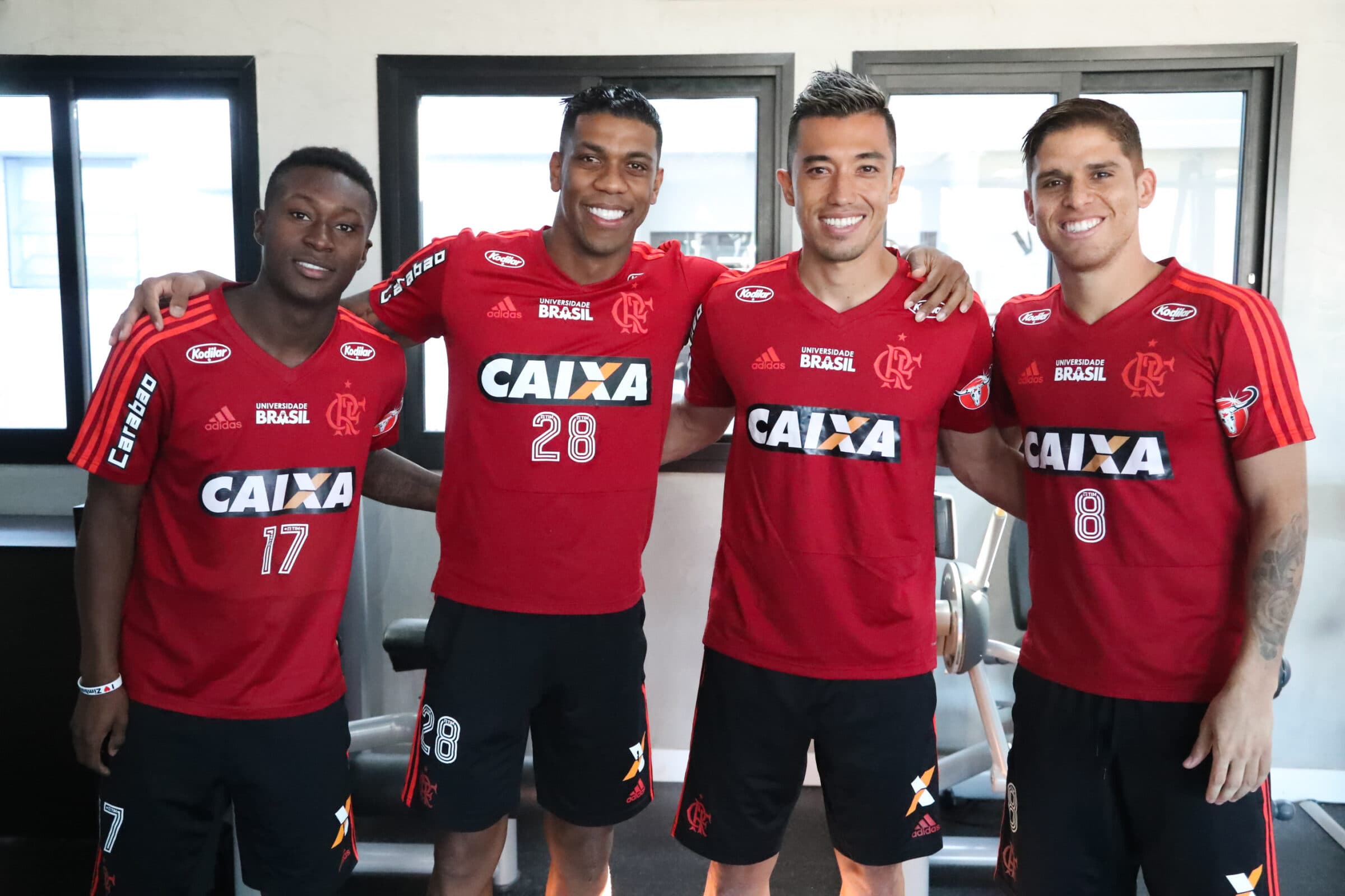 Em 2018, por exemplo, quatro colombianos compunham o time do Flamengo
