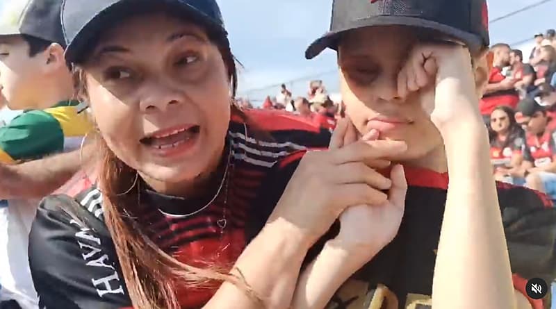 Dona Cristina e Marcos Felipe. Instagram @flapomerodeembaixada