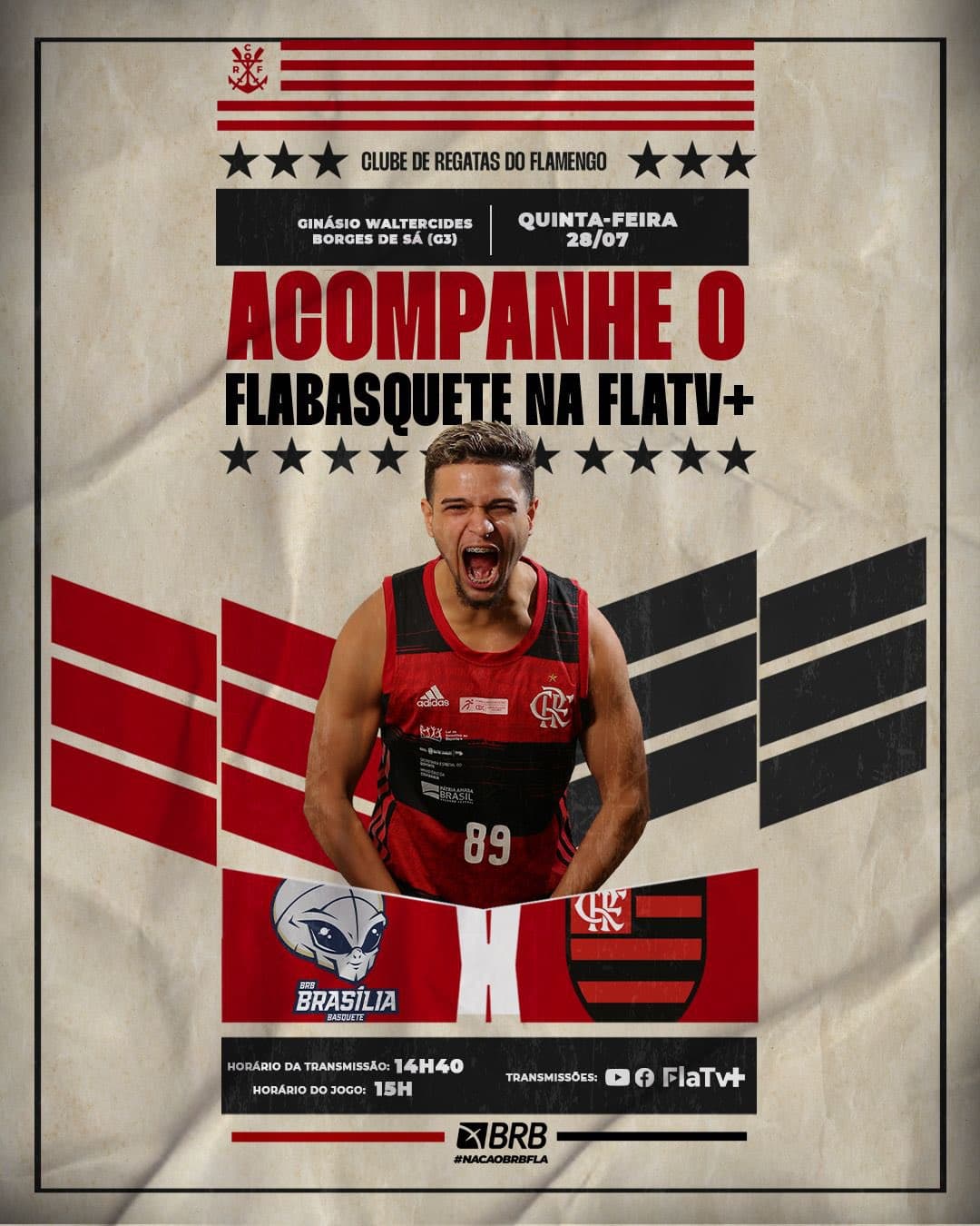 FlaBasquete x Brasília Basquete: Onde assistir, horário e preview do jogo