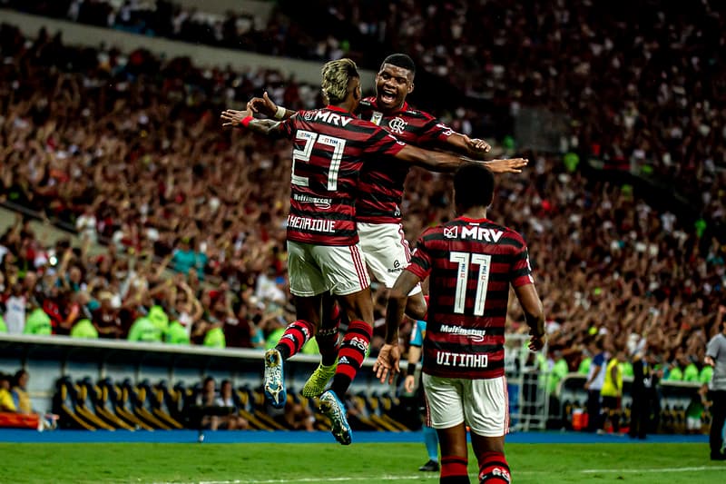 Lincoln comemora gol do Flamengo em 2019