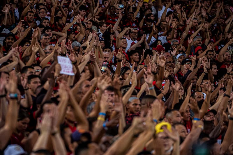 Torcida do Flamengo no Maracanã