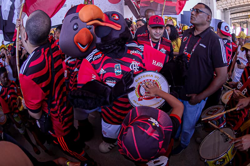 Urubão e Urubinho no Maracanã