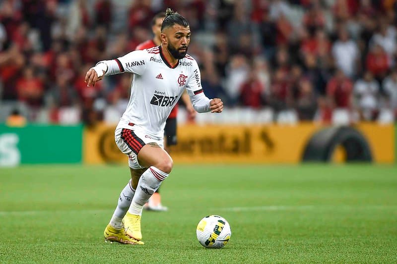 Gabigol em Flamengo x Athletico