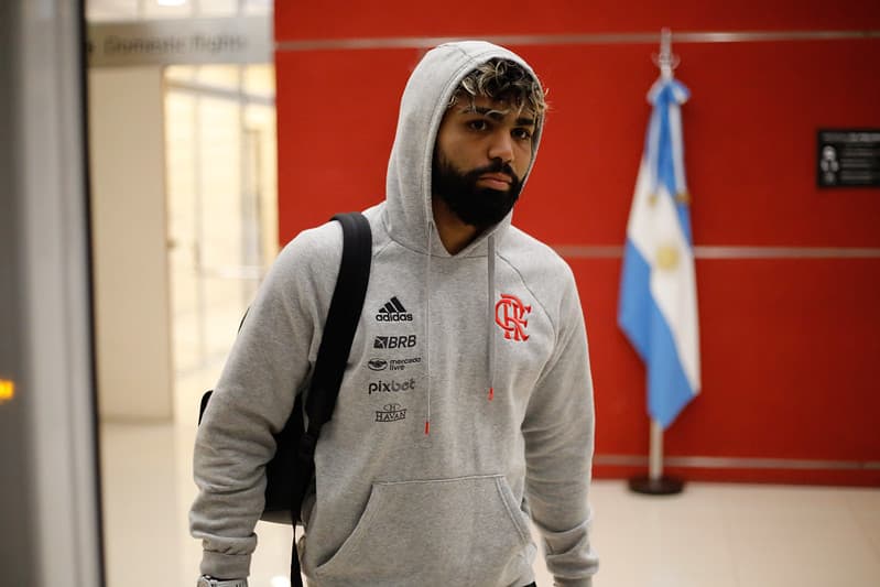 Gabigol do Flamengo na Argentina