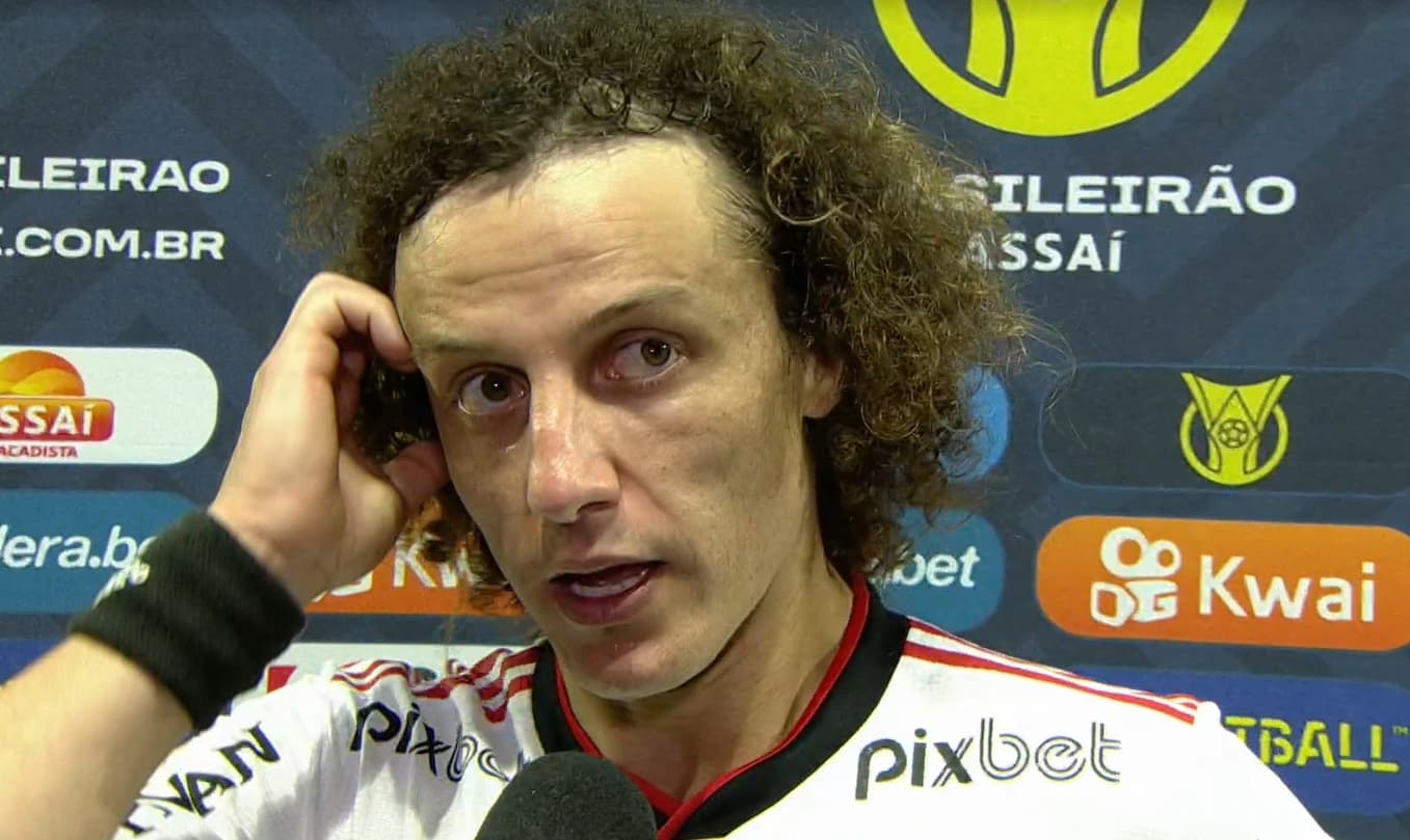 David luiz lamenta empate do Flamengo