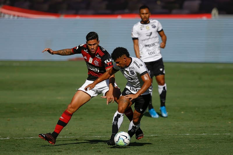 Flamengo tem 11 vitórias contra o time do Ceará, que tem 6