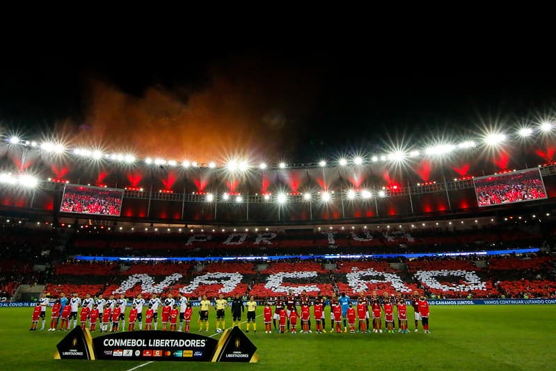 Maracanã antes de Flamengo x Vélez, pela Libertadores