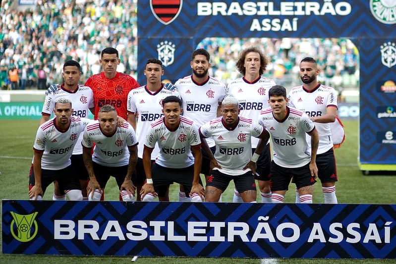 Palmeiras e Flamengo Brasileirão 2022