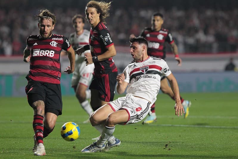 São Paulo x Flamengo pela primeira partida