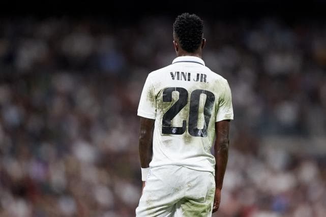 Vinicius Júnior pelo Real Madrid