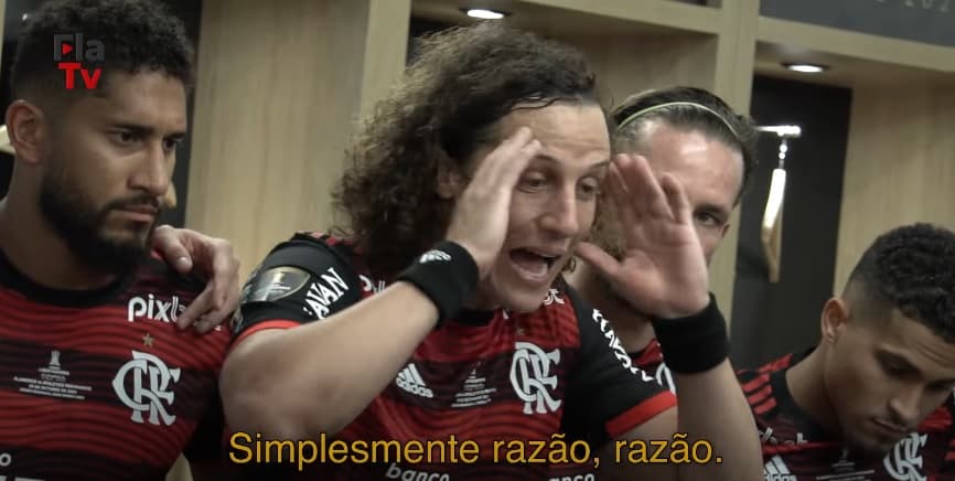 david luiz dispara em título do flamengo