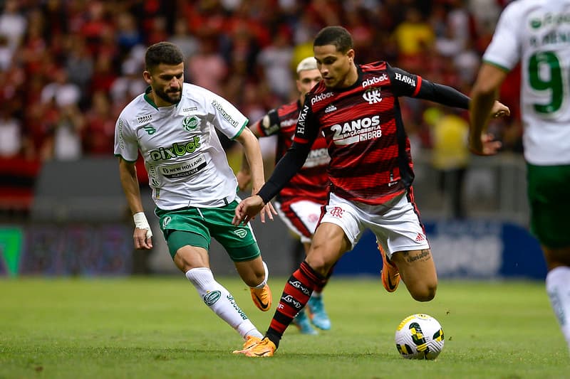 João Gomes em Flamengo e Juventude pelo Brasileirão