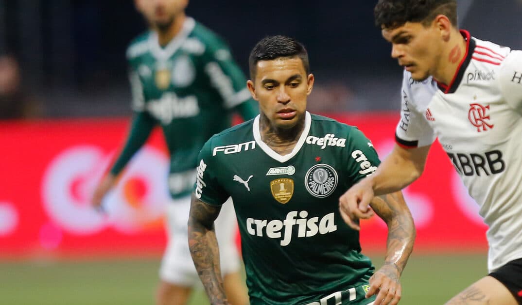 dudu em duelo entre palmeiras e flamengo