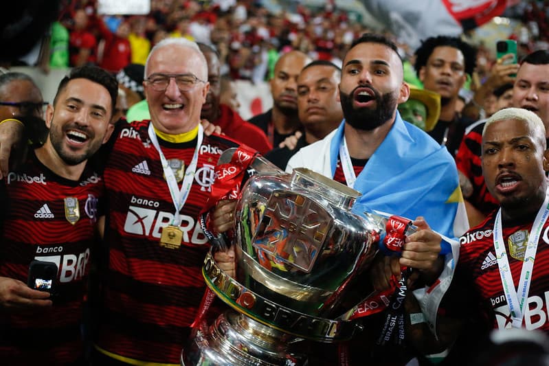 Flamengo comemora Copa do Brasil