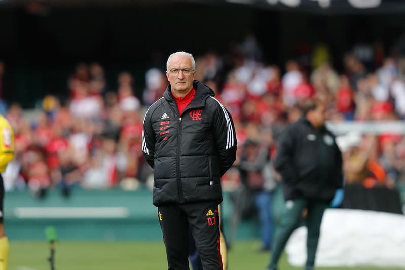 Dorival Júnior em Coritiba x Flamengo