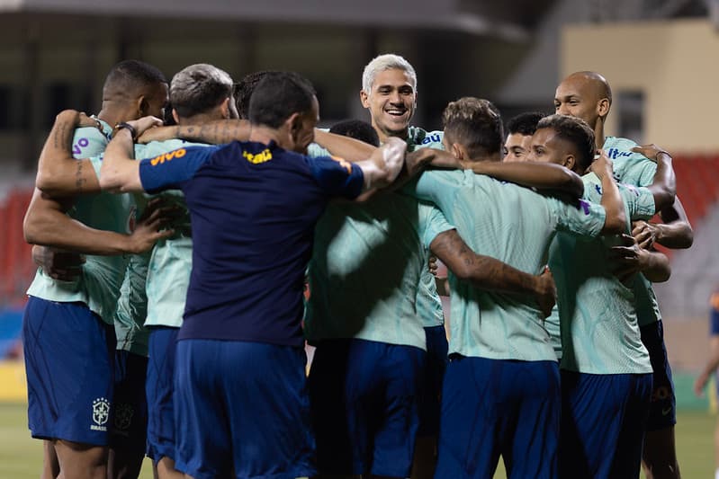 Joagdores da Seleção Brasileira no Catar.