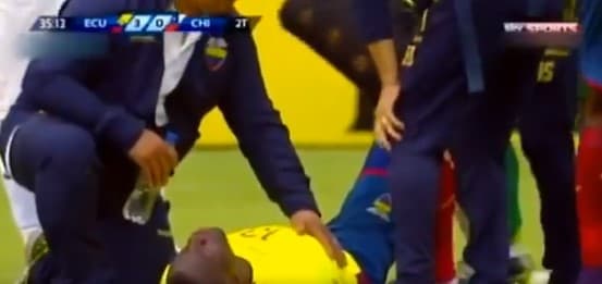 Enner Valência fugiu da polícia em 2016.