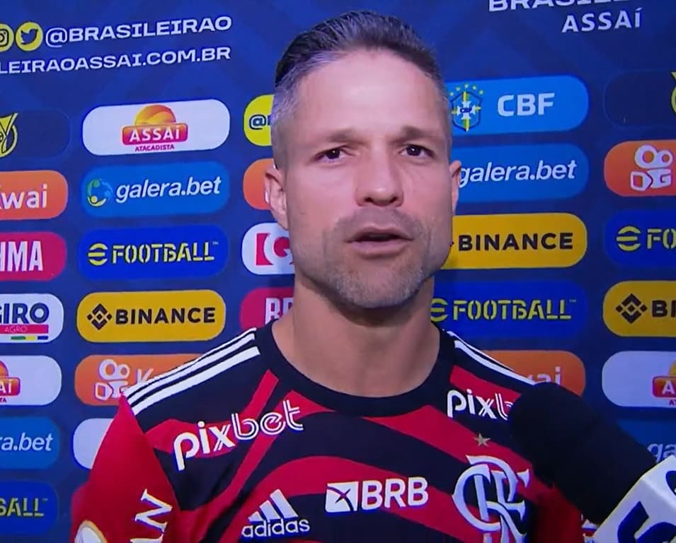 Diego Ribas em entrevista após derrota do Flamengo para o Avaí